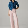 High-Rise-Jeans mit geradem Schnitt – Lexa