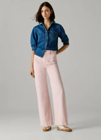 High-Rise-Jeans mit geradem Schnitt – Lexa