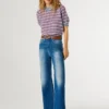 High-Rise-Jeans mit geradem Schnitt – Lexa