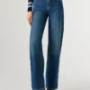 High-Rise-Jeans mit geradem Schnitt – Lexa