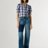 High-Rise-Jeans mit geradem Schnitt – Lexa