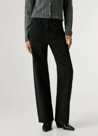 High-Rise-Jeans mit geradem Schnitt – Lexa
