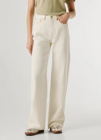 High-Rise-Jeans mit geradem Schnitt – Lexa