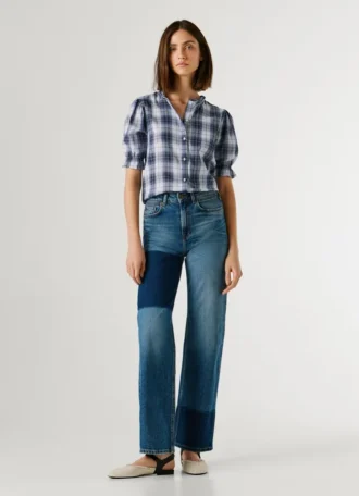 High-Rise-Jeans mit geradem Schnitt – Lexa