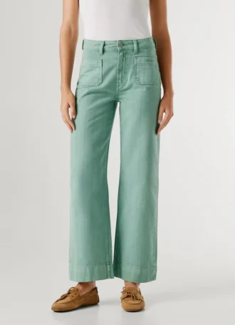 High-Rise-Jeans mit geradem Schnitt – Lexa