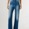 High-Rise-Jeans mit geradem Schnitt – Lexa