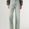 High-Rise-Jeans mit geradem Schnitt – Lexa