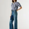 High-Rise-Jeans mit geradem Schnitt – Lexa