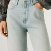 High-Rise-Jeans mit geradem Schnitt – Lexa