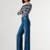 High-Rise-Jeans mit geradem Schnitt – Lexa
