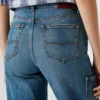 High-Rise-Jeans mit geradem Schnitt – Lexa