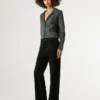 High-Rise-Jeans mit geradem Schnitt – Lexa