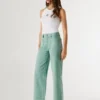 High-Rise-Jeans mit geradem Schnitt – Lexa