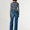High-Rise-Jeans mit geradem Schnitt – Lexa