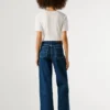 High-Rise-Jeans mit geradem Schnitt – Lexa