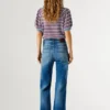 High-Rise-Jeans mit geradem Schnitt – Lexa