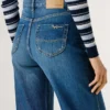 High-Rise-Jeans mit geradem Schnitt – Lexa