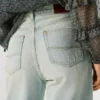 High-Rise-Jeans mit geradem Schnitt – Lexa