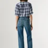 High-Rise-Jeans mit geradem Schnitt – Lexa