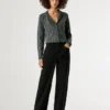 High-Rise-Jeans mit geradem Schnitt – Lexa