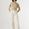 High-Rise-Jeans mit geradem Schnitt – Lexa
