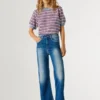 High-Rise-Jeans mit geradem Schnitt – Lexa