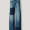 High-Rise-Jeans mit geradem Schnitt – Lexa