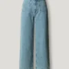 High-Rise-Jeans mit geradem Schnitt – Lexa