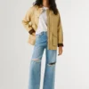 High-Rise-Jeans mit geradem Schnitt – Lexa