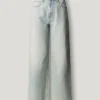 High-Rise-Jeans mit geradem Schnitt – Lexa
