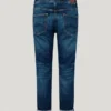 High-Rise-Jeans mit schmal zulaufender Passform – Violett High-Rise-Jeans mit schmal zulaufender Passform – Violett
