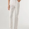 High-Rise-Jeans mit schmal zulaufender Passform – Violett High-Rise-Jeans mit schmal zulaufender Passform – Violett