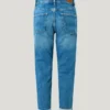 High-Rise-Jeans mit schmal zulaufender Passform – Violett High-Rise-Jeans mit schmal zulaufender Passform – Violett