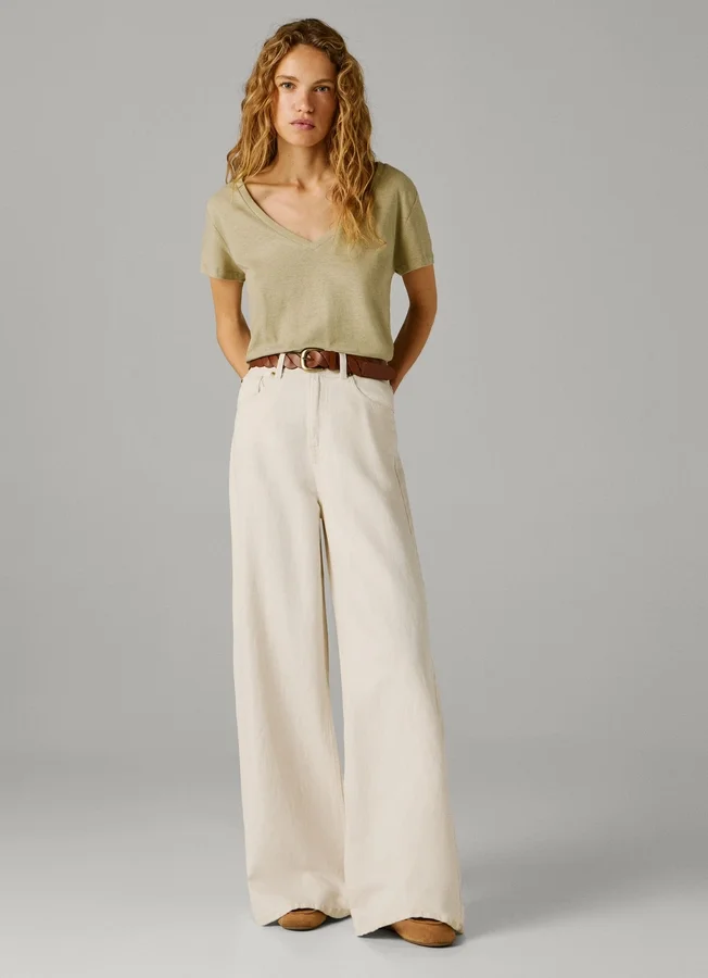 High-Rise-Jeans mit weitem Schnitt – Jaimy High-Rise-Jeans mit weitem Schnitt – Jaimy