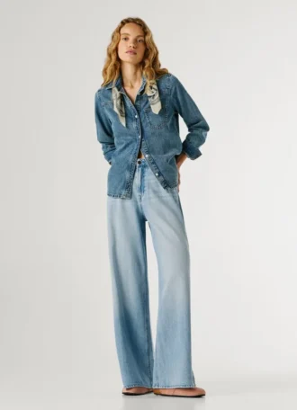 High-Rise-Jeans mit weitem Schnitt – Jaimy