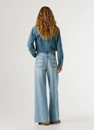 High-Rise-Jeans mit weitem Schnitt – Jaimy