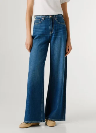 High-Rise-Jeans mit weitem Schnitt – Jaimy