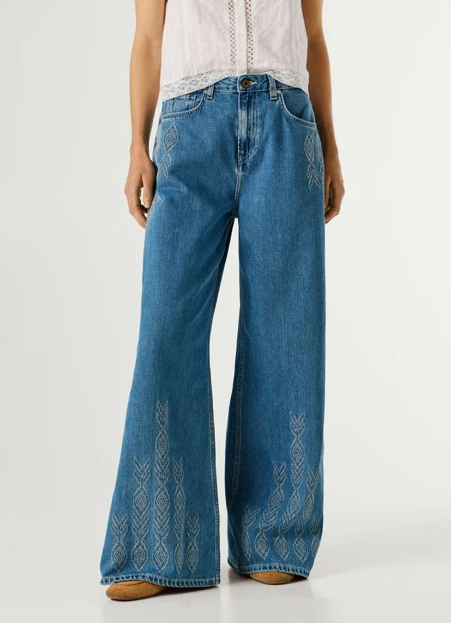 High-Rise-Jeans mit weitem Schnitt – Jaimy High-Rise-Jeans mit weitem Schnitt – Jaimy