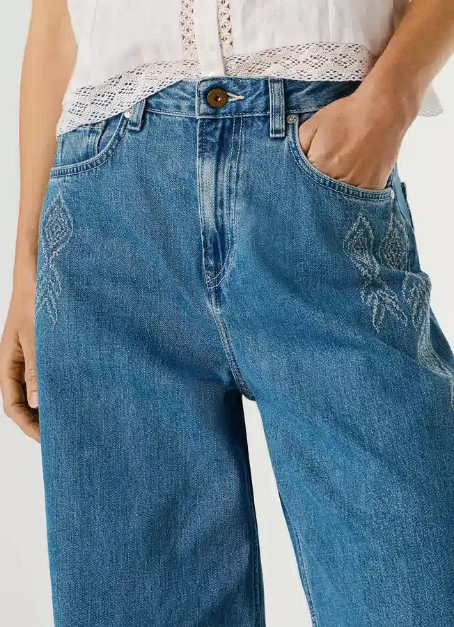 High-Rise-Jeans mit weitem Schnitt – Jaimy High-Rise-Jeans mit weitem Schnitt – Jaimy