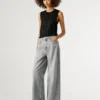 High-Rise-Jeans mit weitem Schnitt – Jaimy