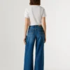 High-Rise-Jeans mit weitem Schnitt – Jaimy