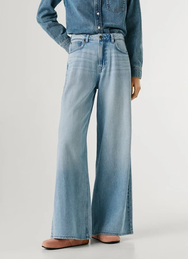 High-Rise-Jeans mit weitem Schnitt – Jaimy High-Rise-Jeans mit weitem Schnitt – Jaimy