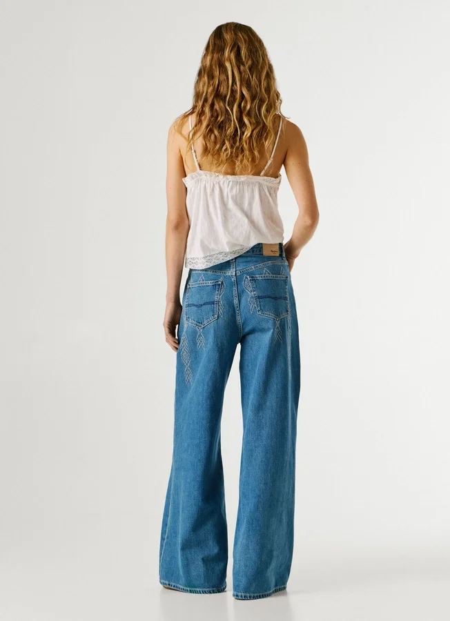 High-Rise-Jeans mit weitem Schnitt – Jaimy High-Rise-Jeans mit weitem Schnitt – Jaimy