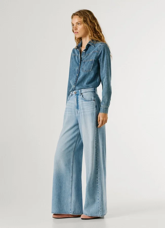 High-Rise-Jeans mit weitem Schnitt – Jaimy High-Rise-Jeans mit weitem Schnitt – Jaimy