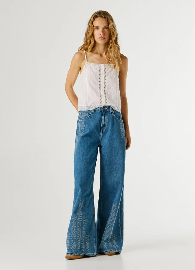 High-Rise-Jeans mit weitem Schnitt – Jaimy High-Rise-Jeans mit weitem Schnitt – Jaimy