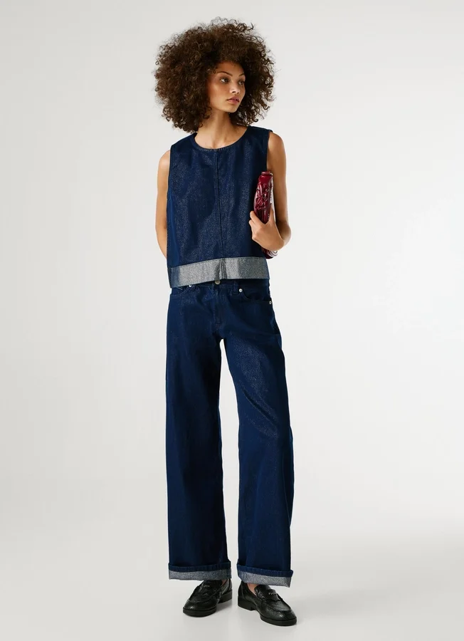 High-Rise-Jeans mit weitem Schnitt – Lina High-Rise-Jeans mit weitem Schnitt – Lina