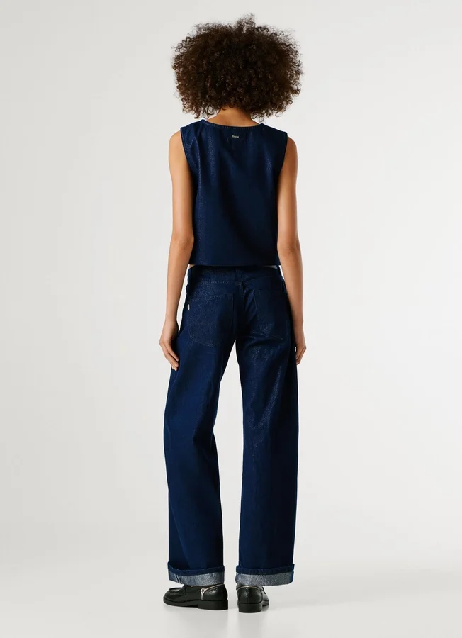 High-Rise-Jeans mit weitem Schnitt – Lina High-Rise-Jeans mit weitem Schnitt – Lina