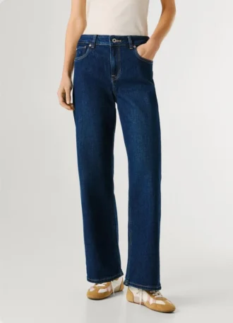 Hoch taillierte Jeans mit lockerer Passform – Hazel