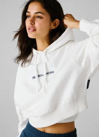 Hoodie in verkürzter Passform