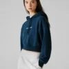 Hoodie in verkürzter Passform